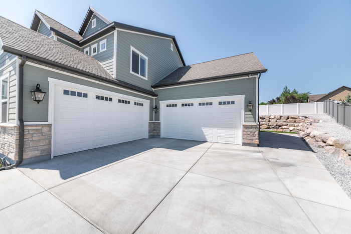 Concrete driveway installation in Rochester